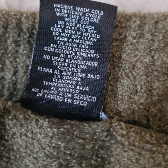 Max & Mia womens SZ M The Essential Travel Cardigan Olive green super soft cozy - Picture 7 of 11